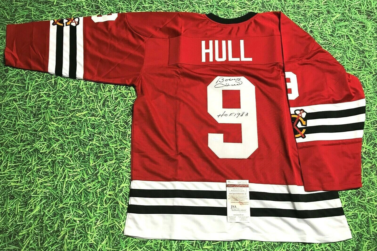 Bobby Hull Autographed Chicago Blackhawks Custom Jersey