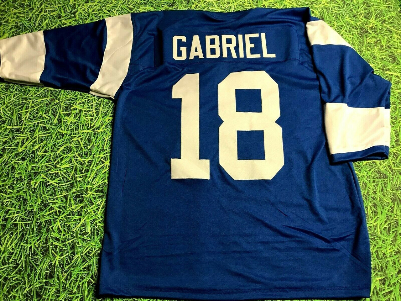 custom rams throwback jersey