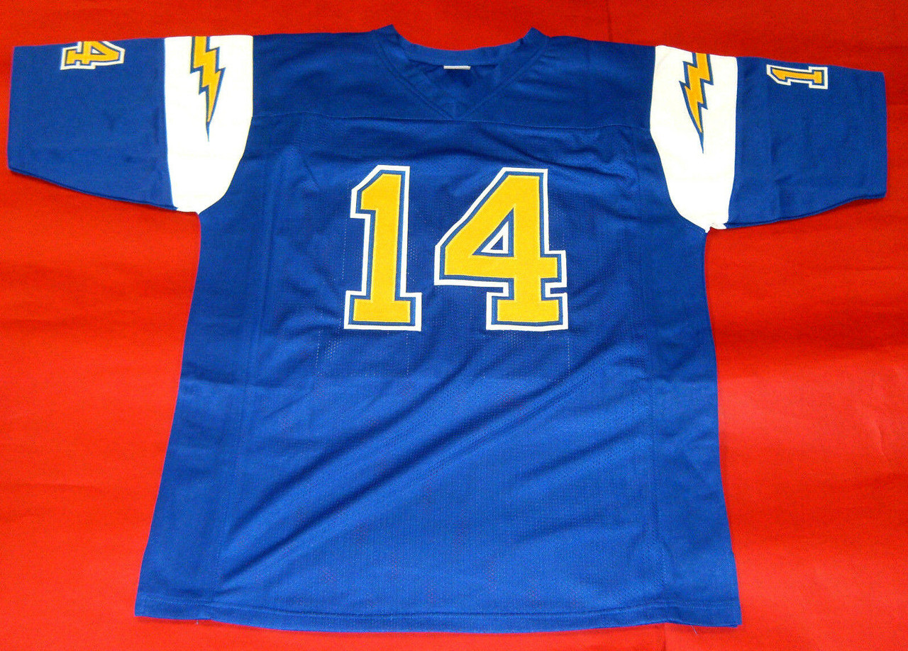 dan fouts jersey signed