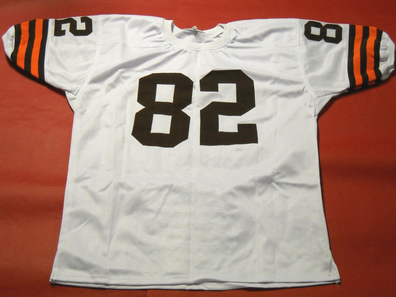 OZZIE NEWSOME CUSTOM CLEVELAND BROWNS STAT JERSEY LAST ONE