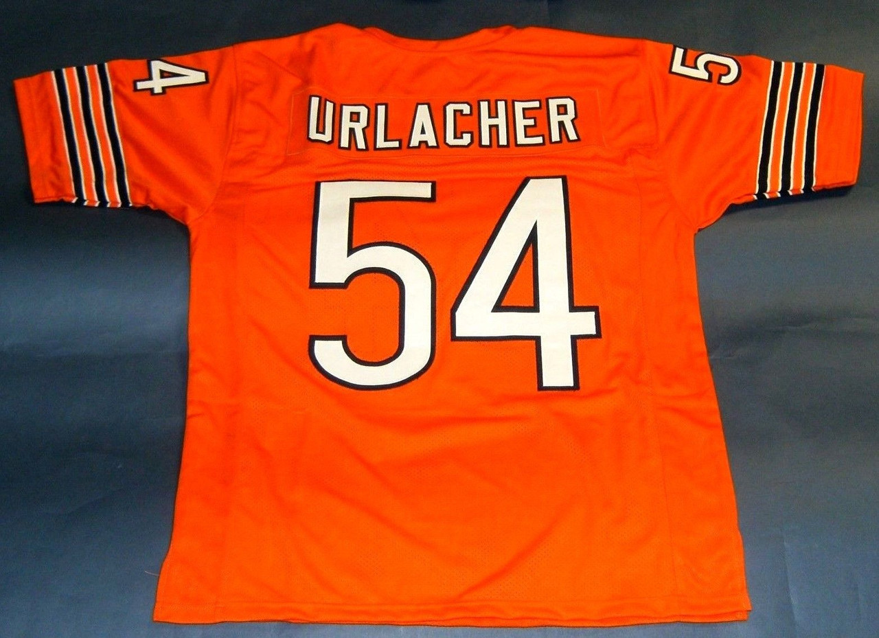 brian urlacher orange jersey