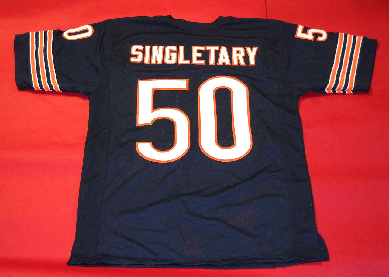 MIKE SINGLETARY CUSTOM CHICAGO BEARS JERSEY NUMBERS