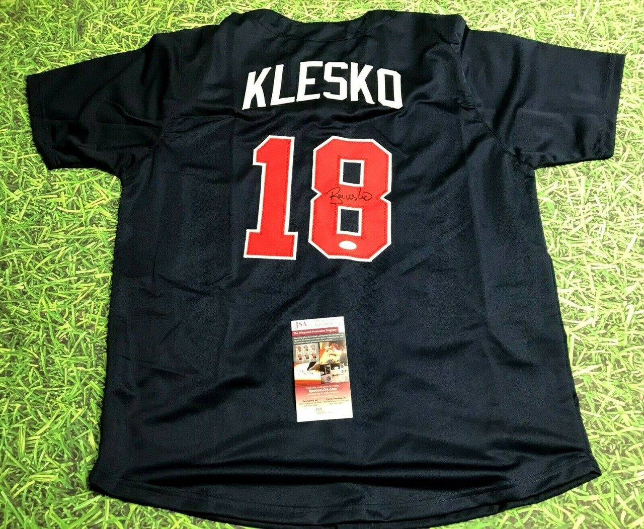 Ryan Klesko Braves Autograph Authenticated
