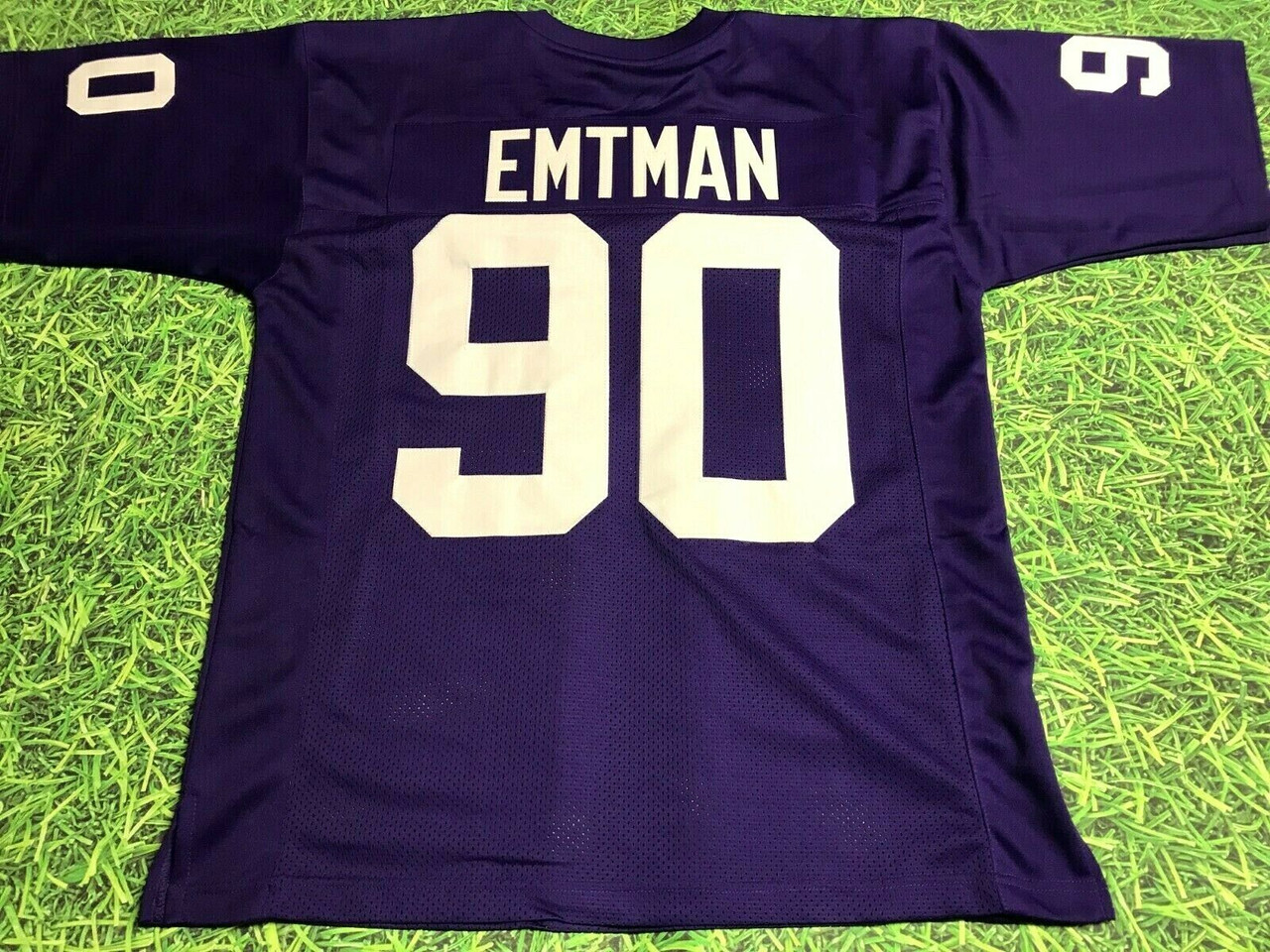 STEVE EMTMAN CUSTOM PURPLE WASHINGTON HUSKIES JERSEY