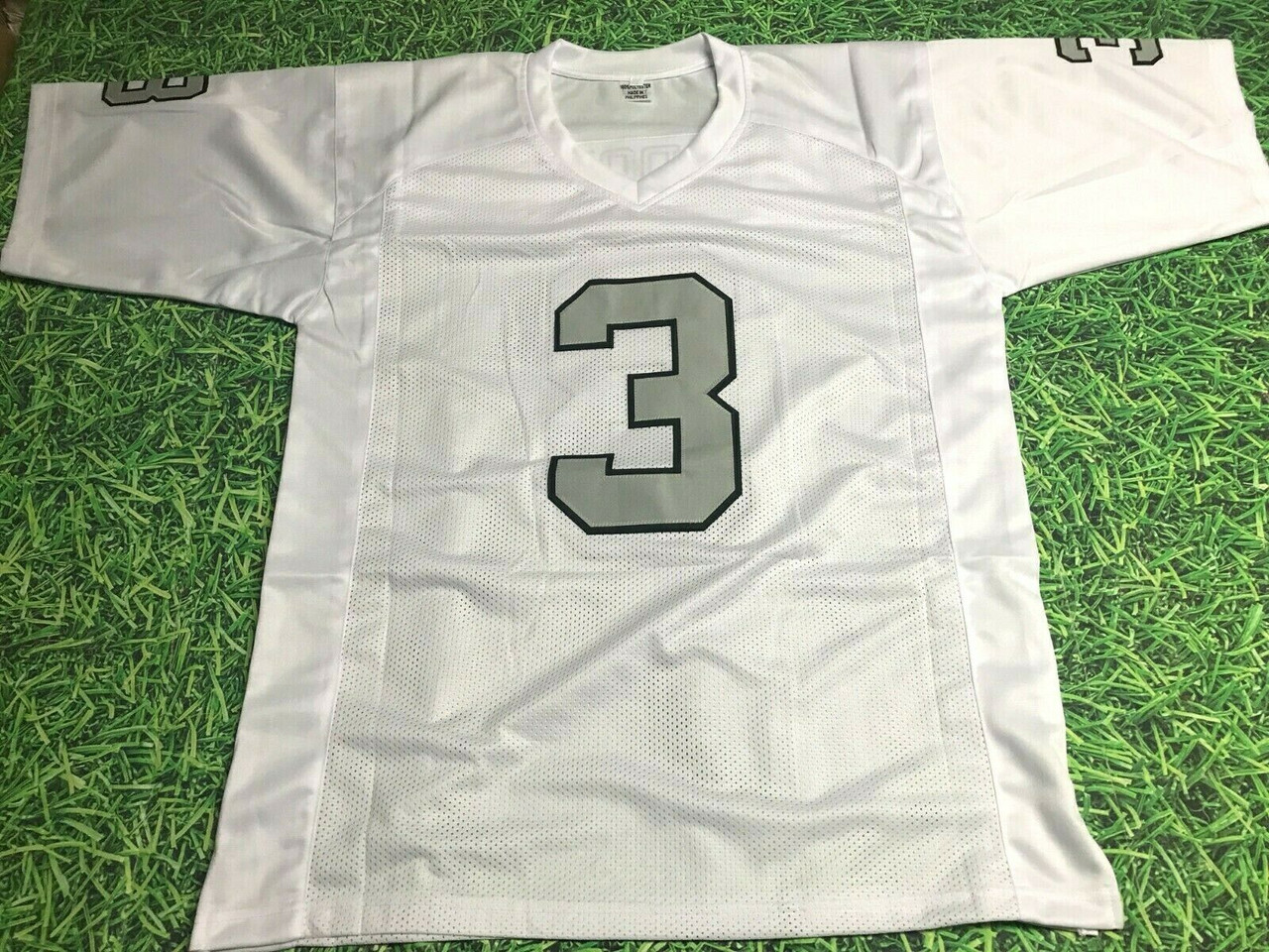 raiders jersey white