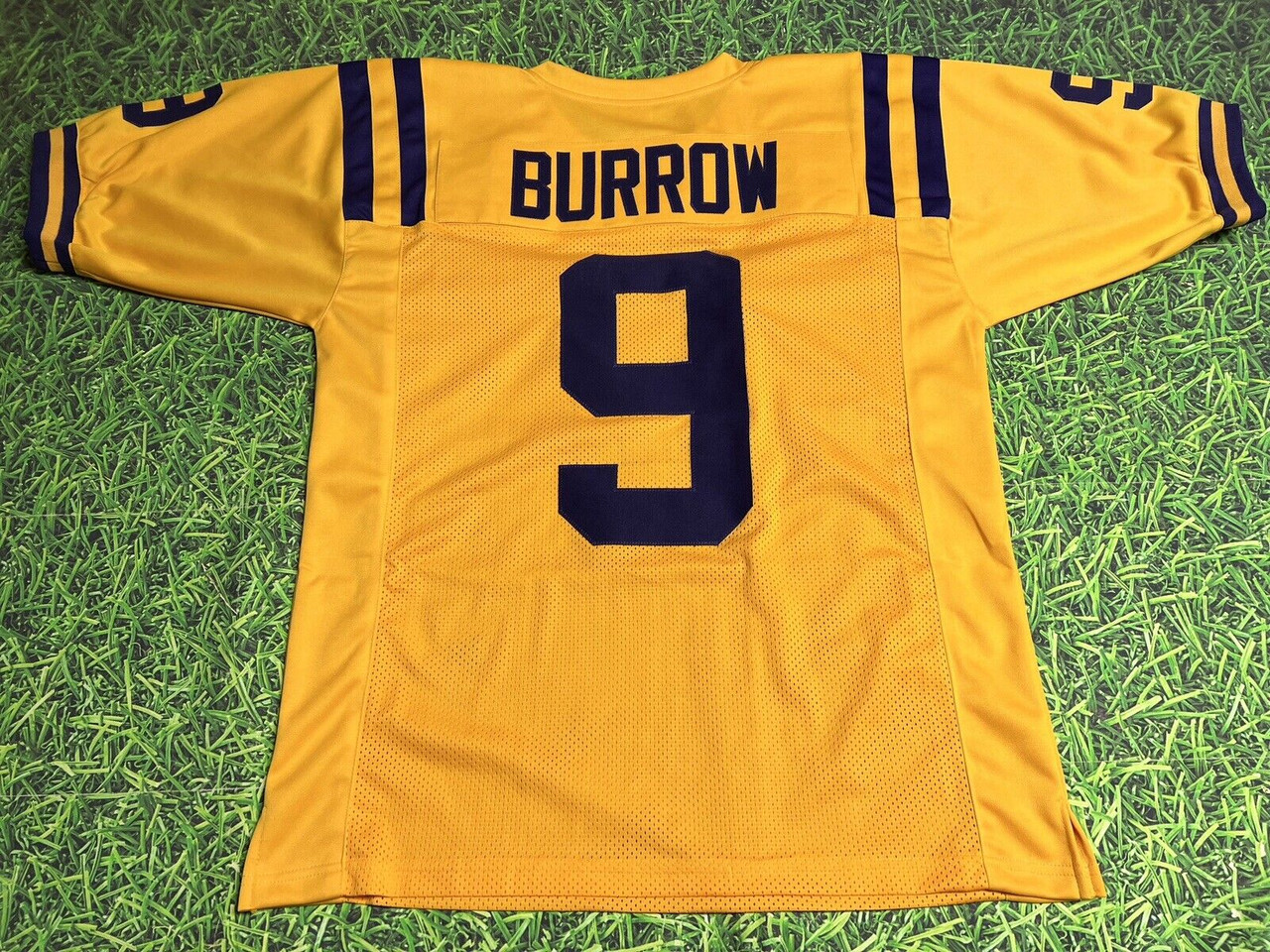 JOE BURROW CUSTOM LOUISIANA STATE U TIGERS JERSEY LSU