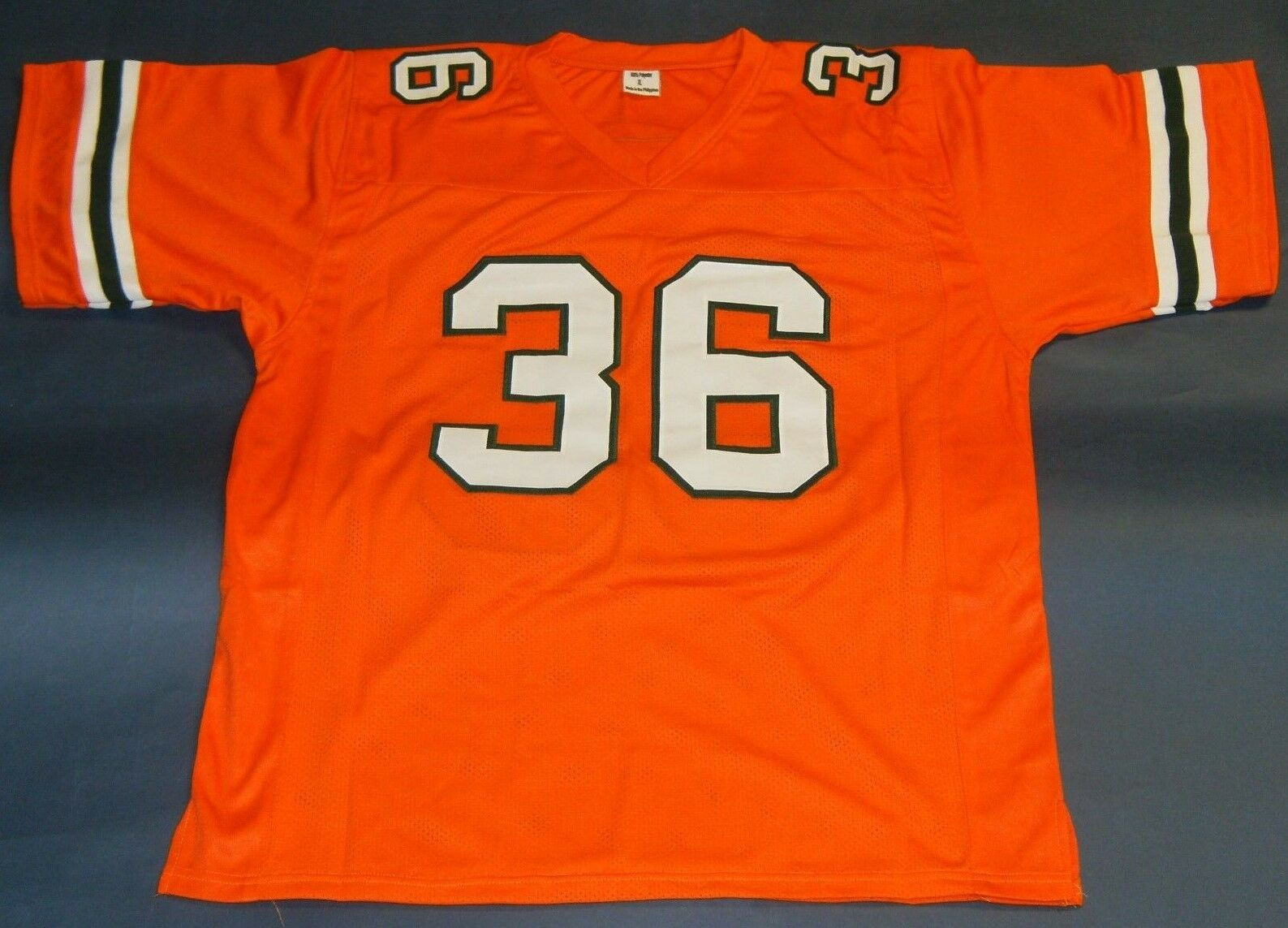 BENNIE BLADES CUSTOM UNIVERSITY OF MIAMI HURRICANES JERSEY THE U