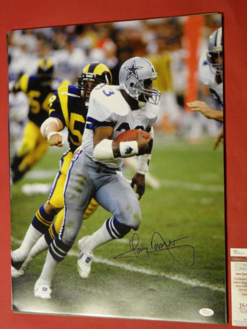 TONY DORSETT AUTOGRAPHED DALLAS COWBOYS 16X20 JSA