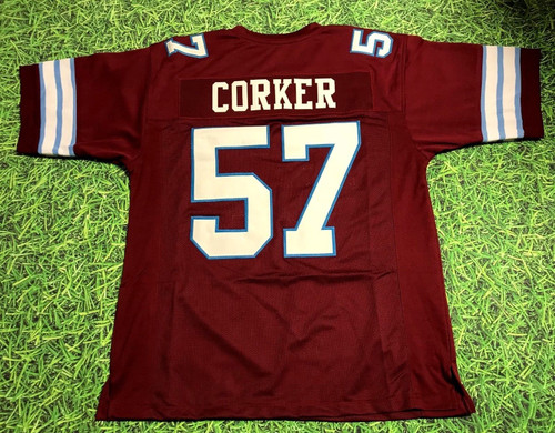 JOHN CORKER CUSTOM MICHIGAN PANTHERS JERSEY USFL