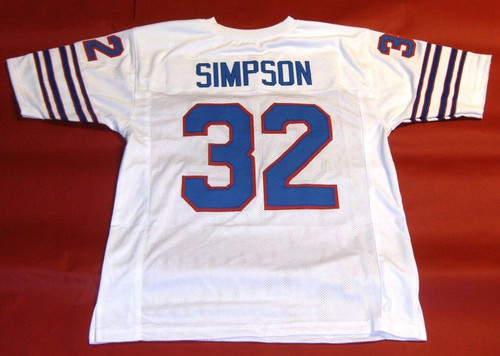 OJ SIMPSON CUSTOM BUFFALO BILLS W JERSEY