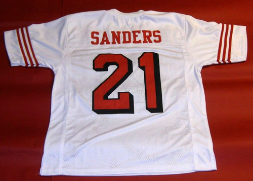 DEION SANDERS CUSTOM SF 75th THROWBACK W JERSEY