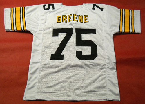 JOE GREENE CUSTOM PITTSBURGH STEELERS W JERSEY