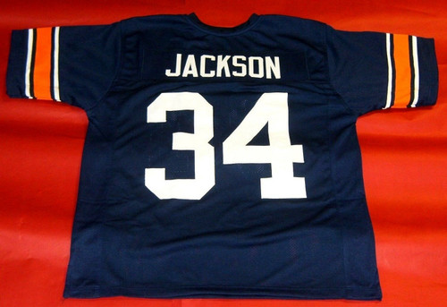 BO JACKSON CUSTOM AUBURN TIGERS JERSEY HEISMAN READ NOTE