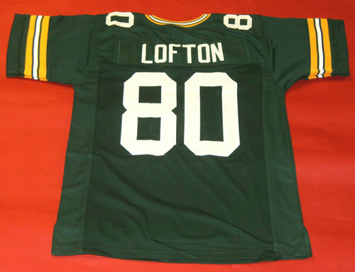 JAMES LOFTON CUSTOM GREEN BAY PACKERS JERSEY