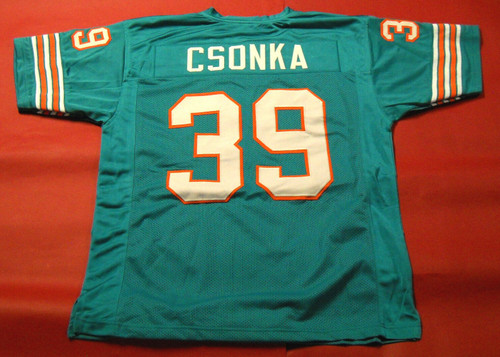 LARRY CSONKA CUSTOM MIAMI DOLPHINS JERSEY