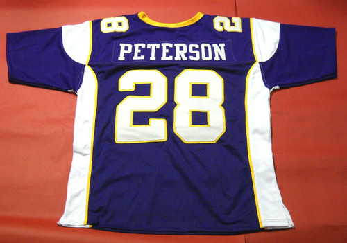 ADRIAN PETERSON CUSTOM MINNESOTA VIKINGS JERSEY RB