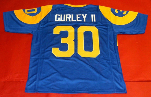 TODD GURLEY CUSTOM LOS ANGELES RAMS THROWBACK JERSEY