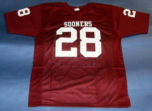 ADRIAN PETERSON CUSTOM OKLAHOMA SOONERS JERSEY OU