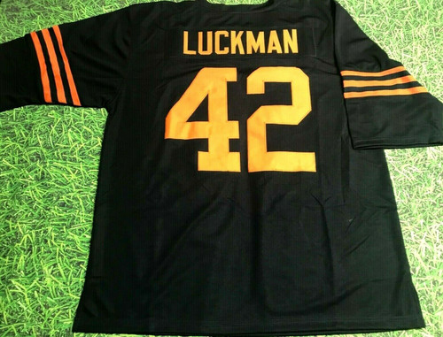 SID LUCKMAN CUSTOM CHICAGO BEARS B THROWBACK JERSEY