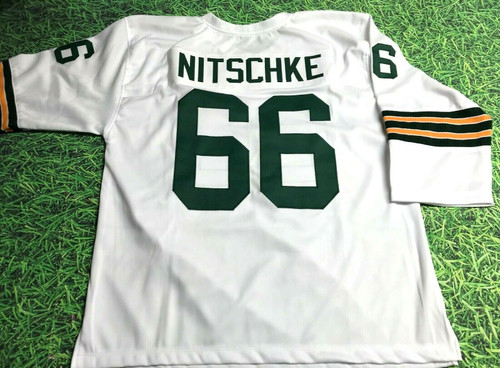 RAY NITSCHKE CUSTOM GREEN BAY PACKERS 3/4 SLEEVE W JERSEY