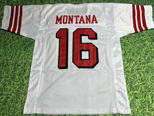 JOE MONTANA CUSTOM SAN FRANCISCO 49ERS W JERSEY