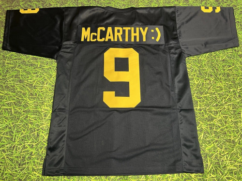 JJ McCARTHY CUSTOM MICHIGAN JERSEY UM )