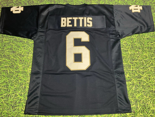 JEROME BETTIS CUSTOM NOTRE DAME FIGHTING IRISH B JERSEY ND THE BUS