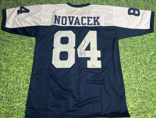 JAY NOVACEK AUTOGRAPHED DALLAS COWBOYS JERSEY PIA