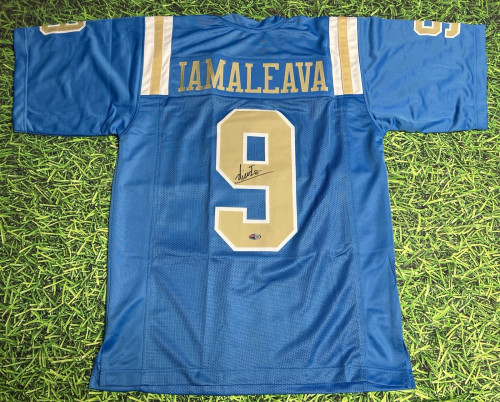 NICO IAMALEAVA AUTOGRAPHED UCLA BRUINS JERSEY PIA