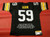 JACK HAM AUTOGRAPHED PITTSBURGH STEELERS STAT JERSEY GTSM