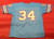 EARL CAMPBELL AUTOGRAPHED HOUSTON OILERS JERSEY AASH HOF 91 INSC
