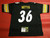 JEROME BETTIS AUTOGRAPHED PITTSBURGH STEELERS B JERSEY AASH THE BUS HOF 2015 