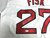 CARLTON FISK AUTOGRAPHED BOSTON RED SOX JERSEY JSA PUDGE