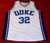 CHRISTIAN LAETTNER CUSTOM DUKE BLUE DEVILS WHITE JERSEY