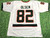 GREG OLSEN CUSTOM UNIVERSITY OF MIAMI HURRICANES WHITE JERSEY THE U PANTHERS