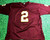 DEION SANDERS CUSTOM FLORIDA STATE SEMINOLES JERSEY FSU PRIME TIME READ