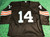 OTTO GRAHAM CUSTOM CLEVELAND BROWNS 3/4 B JERSEY