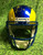 J BETTIS E DICKERSON M FAULK AUTOGRAPHED LA RAMS FS SPEED REPLICA HELMET HOF BAS