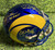 J BETTIS E DICKERSON M FAULK AUTOGRAPHED LA RAMS FS SPEED REPLICA HELMET HOF BAS