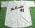 TOM SEAVER AUTOGRAPHED THE FRANCHISE TOM TERRIFIC METS STAT JERSEY TAZ READ NOTE