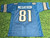 CALVIN JOHNSON CUSTOM DETROIT LIONS JERSEY MEGATRON HOF