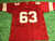 WILLIE LANIER CUSTOM KANSAS CITY CHIEFS JERSEY