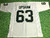 GENE UPSHAW CUSTOM OAKLAND RAIDERS W JERSEY LAS VEGAS