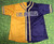 WILT CHAMBERLAIN CUSTOM LOS ANGELES LAKERS SPLIT BASEBALL STYLE JERSEY L