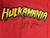 HULK HOGAN AUTOGRAPHED HULKAMANIA WWE R T-SHIRT PIA