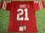 FRANK GORE AUTOGRAPHED SAN FRANCISCO 49ERS R JERSEY AASH