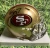 CHRISTIAN McCAFFREY AUTOGRAPHED SAN FRANCISCO 49ERS SPEED MINI HELMET PIA