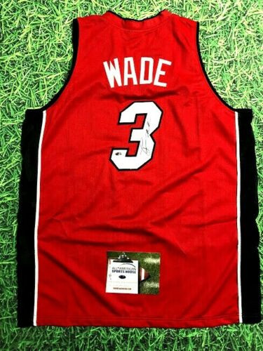 signed d wade jersey
