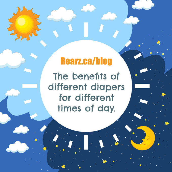 The Benefits of Different Diapers for Different Times of Day