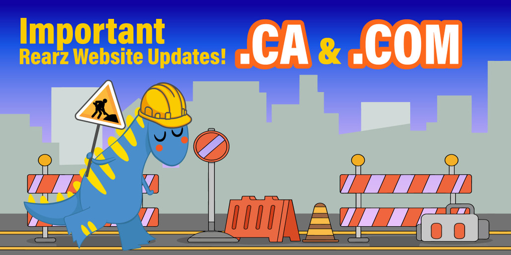 New Important Website Updates: Meet Rearz.com & Rearz.ca! New Important Website Updates: Meet Rearz.com & Rearz.ca!